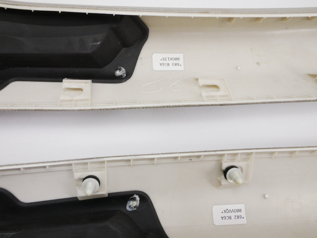 A Pillar Interior Trim Set 10-14 VW Jetta Sportwagen MK5 Grey - 1K9 867 234 A