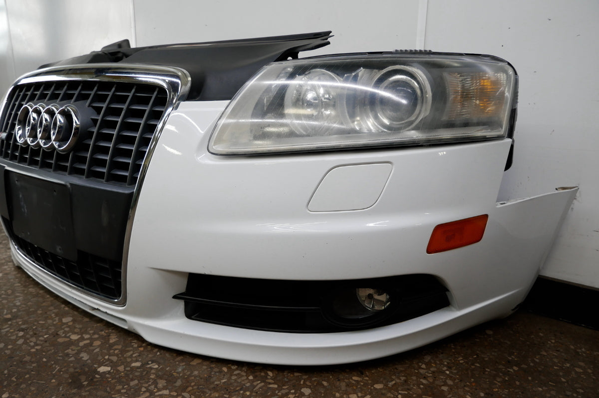 Front End Clip Bumper Radiator Support Fans Headlights 05-08 Audi A6 C6 Genuine