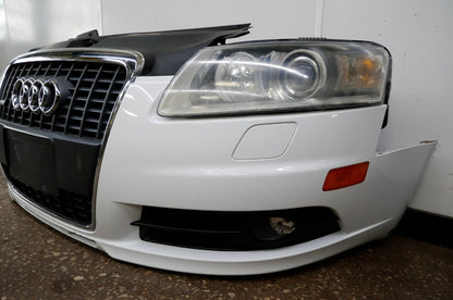 Front End Clip Bumper Radiator Support Fans Headlights 05-08 Audi A6 C6 Genuine