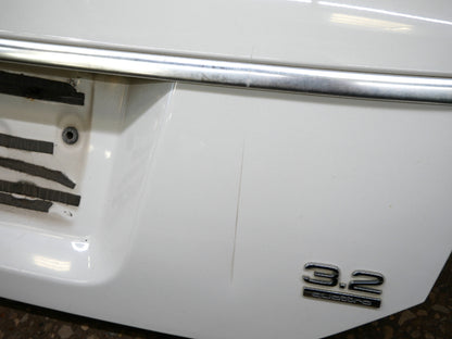 Rear End Bumper Trunk Deck Lid 05-08 Audi A6 C6 White - Genuine - 4F5 807 511 B