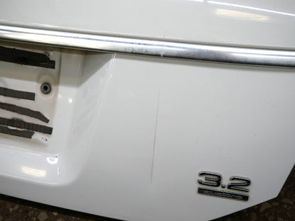 Rear End Bumper Trunk Deck Lid 05-08 Audi A6 C6 White - Genuine - 4F5 807 511 B