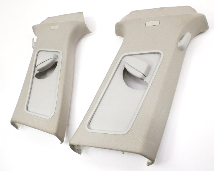 B Pillar Interior Trim Seatbelt Slider Set 09-14 VW Jetta Sportwagen - Genuine