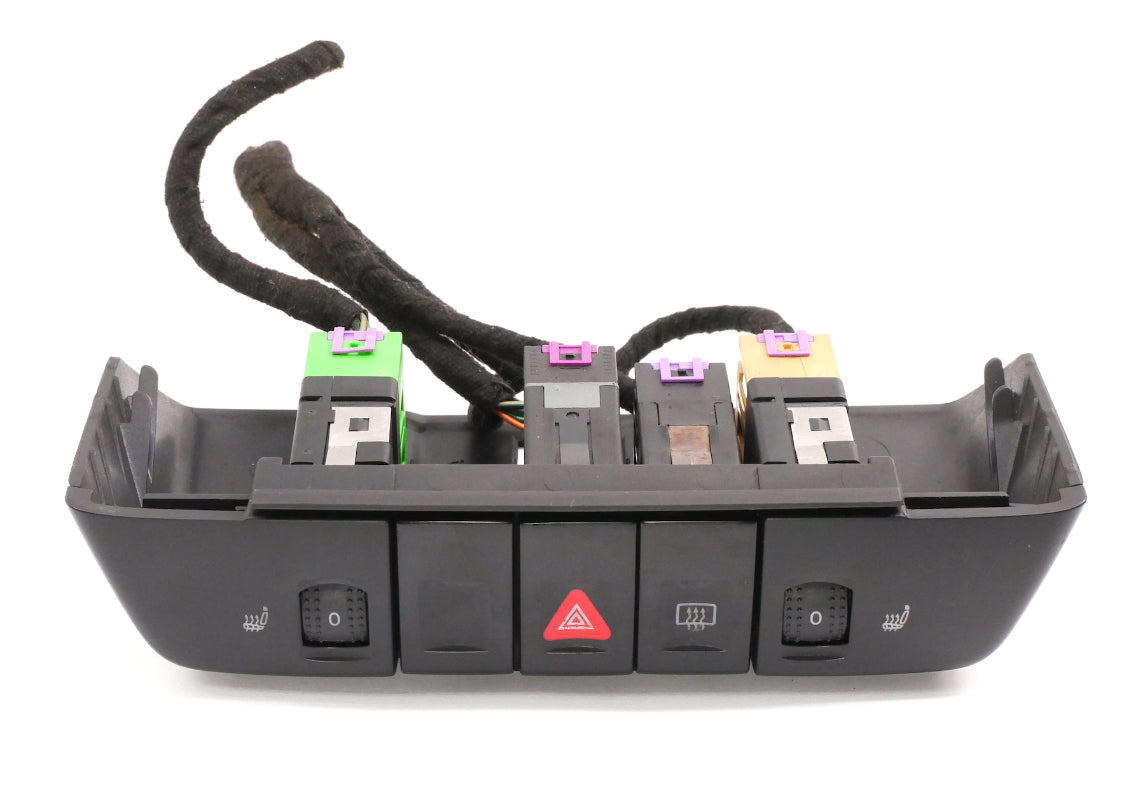 Lower Center Dash Switch Trim Bezel 98-10 VW Beetle Hazard Heated Seat Defrost -