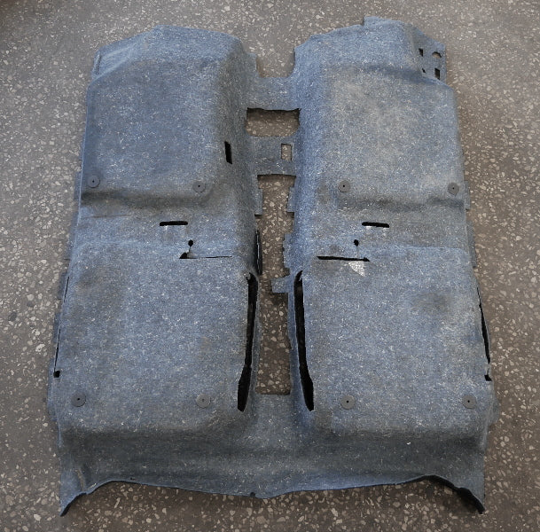Interior Floor Carpet 03-10 VW Beetle Convertible Black - Genuine 1Y1 863 367 G