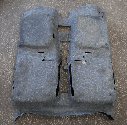 Interior Floor Carpet 03-10 VW Beetle Convertible Black - Genuine 1Y1 863 367 G