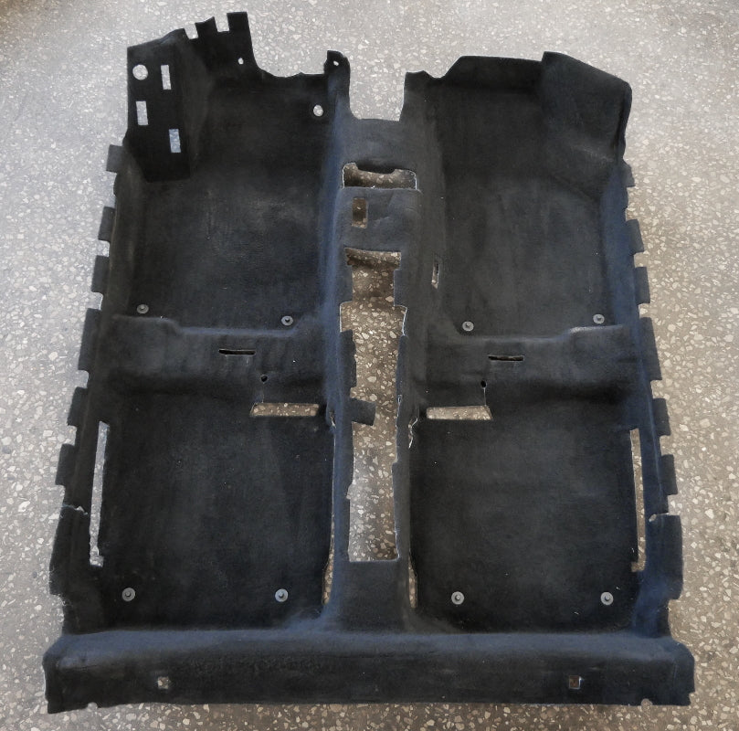 Interior Floor Carpet 03-10 VW Beetle Convertible Black - Genuine 1Y1 863 367 G