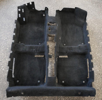 Interior Floor Carpet 03-10 VW Beetle Convertible Black - Genuine 1Y1 863 367 G