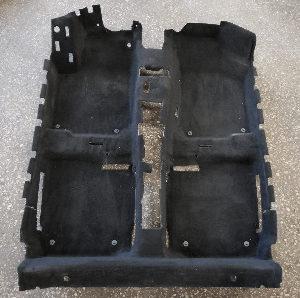 Interior Floor Carpet 03-10 VW Beetle Convertible Black - Genuine 1Y1 863 367 G