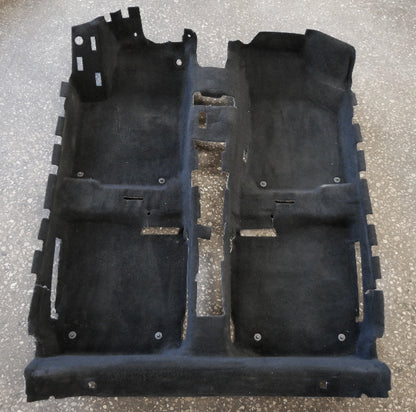 Interior Floor Carpet 03-10 VW Beetle Convertible Black - Genuine 1Y1 863 367 G