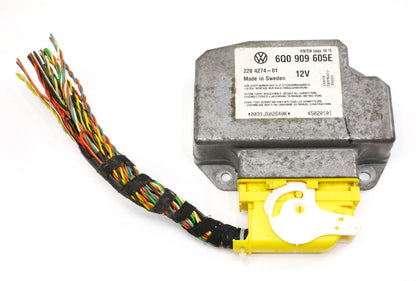 Airbag Air Bag Control Module Computer 03-10 VW Beetle - Genuine 6Q0 909 605 E