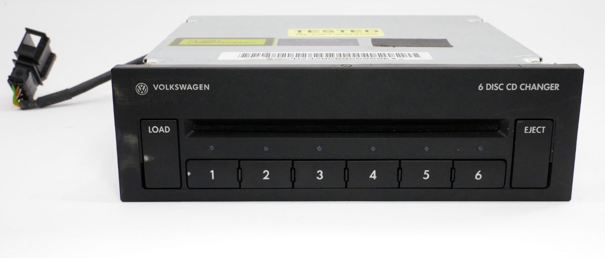 Console 6 Disc CD Changer 03-04 VW Beetle - Genuine - 1J0 035 110