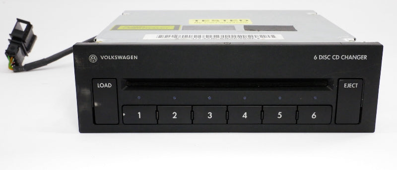 Console 6 Disc CD Changer 03-04 VW Beetle - Genuine - 1J0 035 110