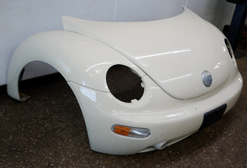 Front Clip Hood Bumper Fenders 03-05 VW Beetle Convertible LB1M Beige - Genuine