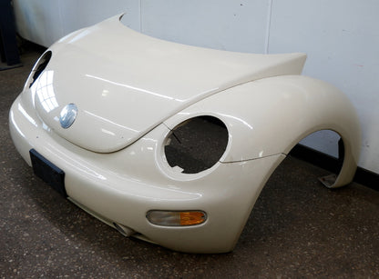 Front Clip Hood Bumper Fenders 03-05 VW Beetle Convertible LB1M Beige - Genuine