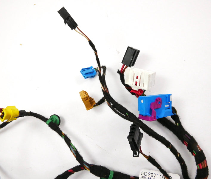 LH Front Door Wiring Harness 17-19 VW Golf GTI Sportwagen MK7 - 5G2 971 161 B