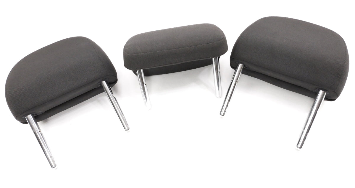 Rear Back Seat Headrest Set 15-21 VW Golf Sportwagen MK7 Cloth - Genuine