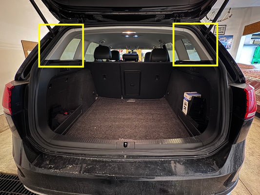 Rear Interior Hatch D Pillar Trim 15-19 VW Sportwagen Alltrack MK7 5GM 867 246 A