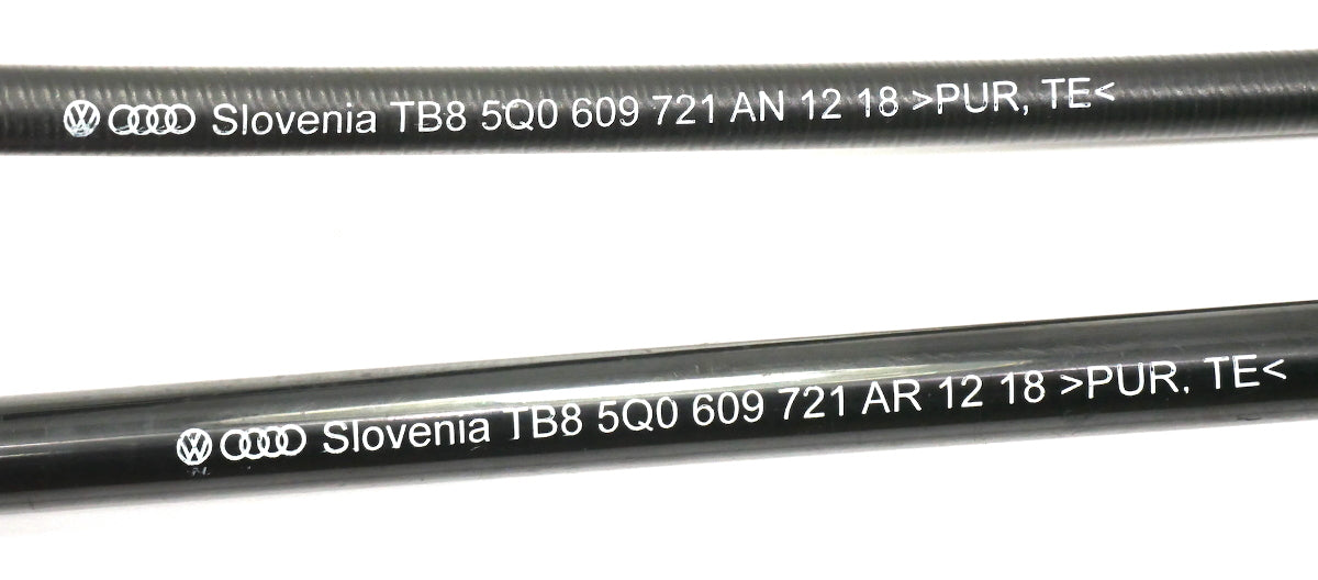 Parking E-Brake Cables & Tubes 15-21 VW Golf GTI Alltrack MK7 - 5Q0 609 721 AR