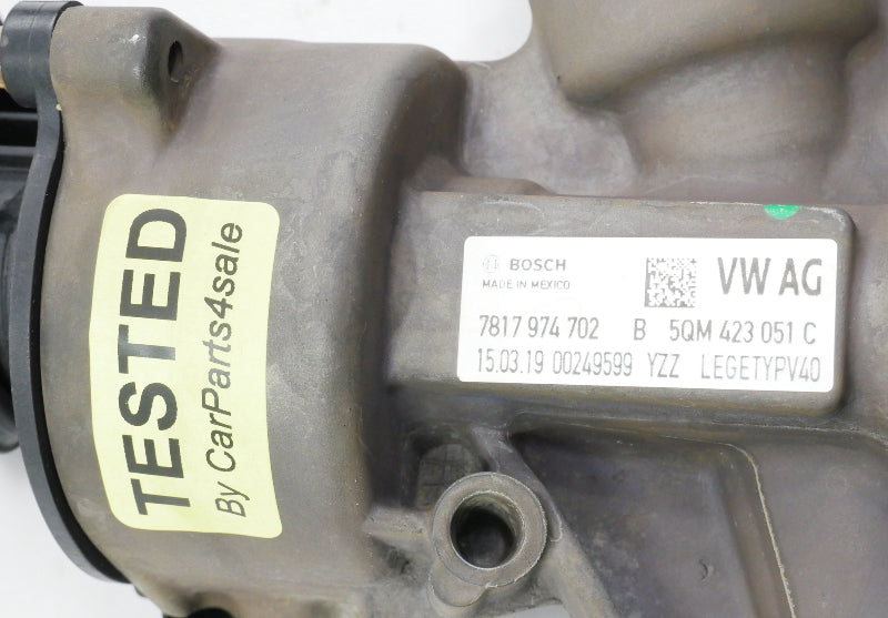 Power Steering Rack Gear 17-19 VW Golf Sportwagen Alltrack MK7 - 5QM 423 051 C
