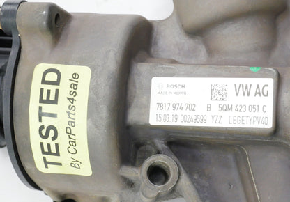 Power Steering Rack Gear 17-19 VW Golf Sportwagen Alltrack MK7 - 5QM 423 051 C