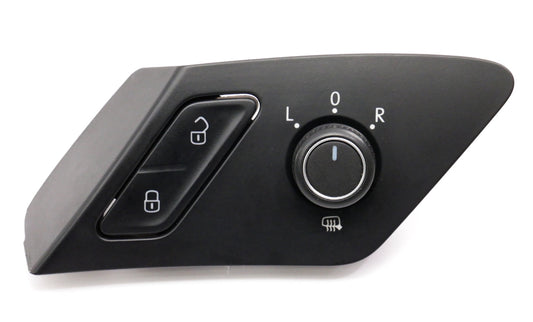 Door Lock Mirror Switch Trim 15-21 VW Golf GTI Sportwagen MK7 - 5G0 959 565 AC
