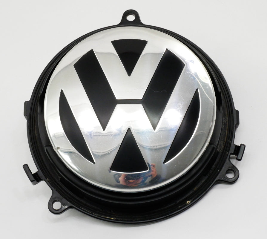 Trunk Emblem Badge Handle Rabbit GTI MK5 Passat B6 - Genuine - 1K0 827 469 E
