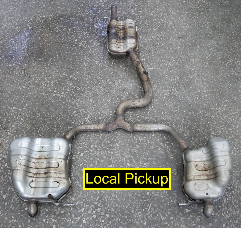 Exhaust System 17-19 VW Golf Sportwagen MK7 4motion - Genuine - 5GM 253 181 BE