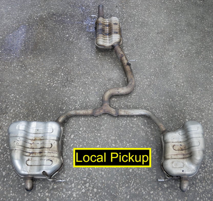 Exhaust System 17-19 VW Golf Sportwagen MK7 4motion - Genuine - 5GM 253 181 BE