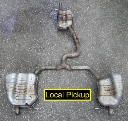 Exhaust System 17-19 VW Golf Sportwagen MK7 4motion - Genuine - 5GM 253 181 BE