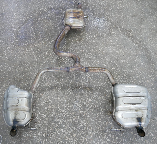 Exhaust System 17-19 VW Golf Sportwagen MK7 4motion - Genuine - 5GM 253 181 BE