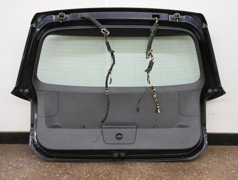 Hatch Lift Gate 15-19 VW Golf Sportwagen MK7 - LC9X Deep Black Pearl - Genuine