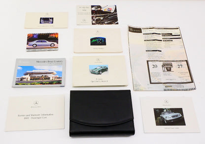 Owners Manual Books 2001 Mercedes Benz E320 W210 - Genuine