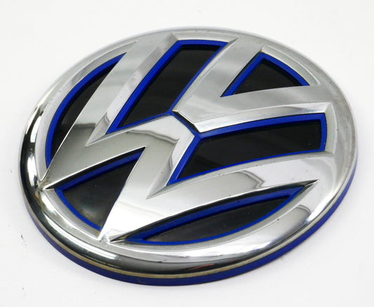 Blue Hybrid Trunk Emblem Badge 11-18 VW Jetta Sedan MK6 - Genuine 5C6 853 630