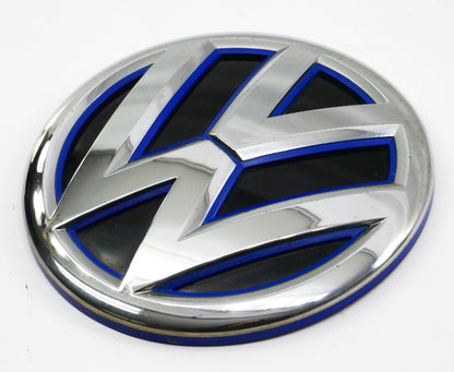 Blue Hybrid Trunk Emblem Badge 11-18 VW Jetta Sedan MK6 - Genuine 5C6 853 630