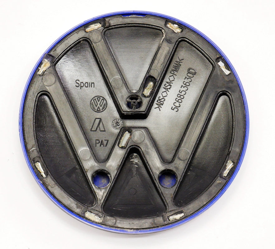 Blue Hybrid Trunk Emblem Badge 11-18 VW Jetta Sedan MK6 - Genuine 5C6 853 630
