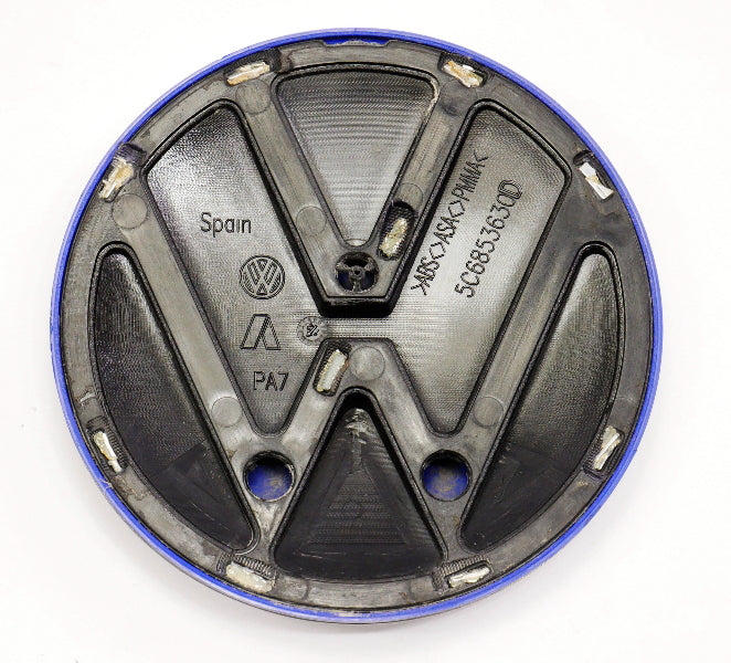 Blue Hybrid Trunk Emblem Badge 11-18 VW Jetta Sedan MK6 - Genuine 5C6 853 630