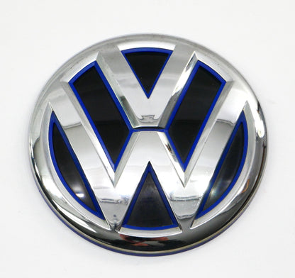 Blue Hybrid Trunk Emblem Badge 11-18 VW Jetta Sedan MK6 - Genuine 5C6 853 630