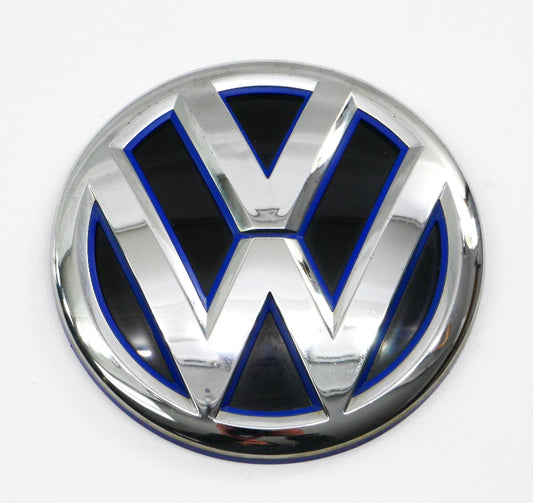 Blue Hybrid Trunk Emblem Badge 11-18 VW Jetta Sedan MK6 - Genuine 5C6 853 630