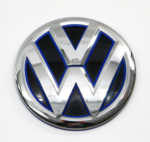 Blue Hybrid Trunk Emblem Badge 11-18 VW Jetta Sedan MK6 - Genuine 5C6 853 630