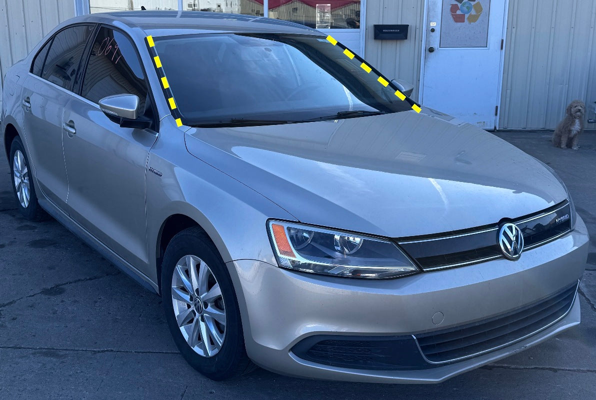 Front Windshield Side Molding Trim Set  11-18 VW Jetta MK6 Sedan - 5C6 854 328 B