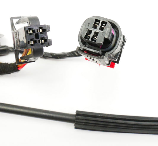 LH Front Door Latch Cable & Harness 11-18 VW Jetta MK6 5C6 837 085 B / 972 297 A