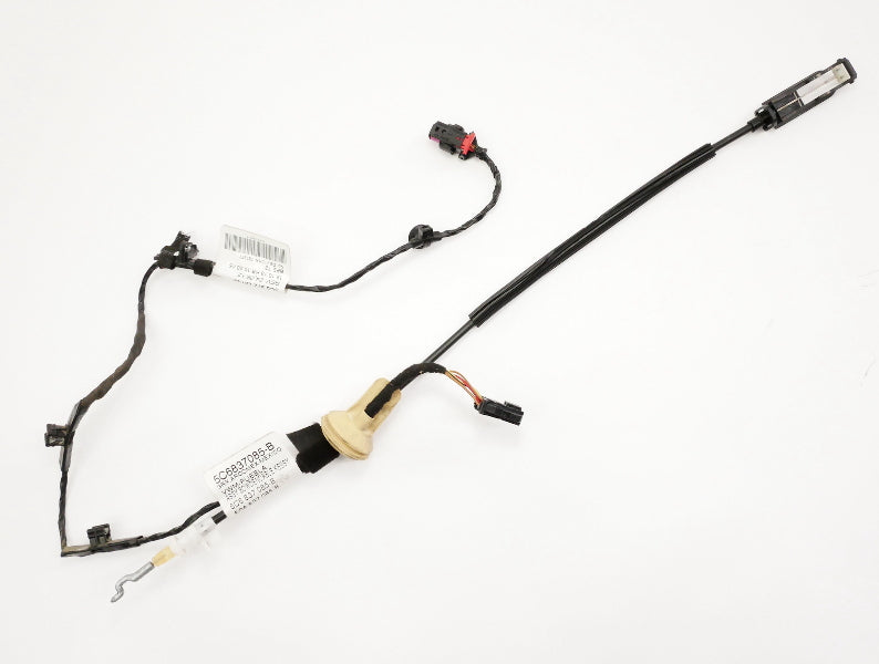 LH Front Door Latch Cable & Harness 11-18 VW Jetta MK6 5C6 837 085 B / 972 297 A