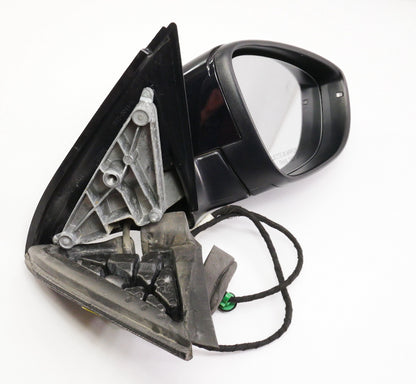 RH Side View Door Exterior Mirror 11-18 VW Jetta MK6 LC9X Black Pearl - Genuine
