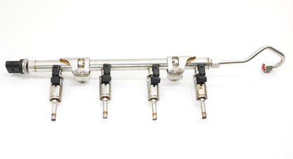 Fuel Injector Set & Rail 13-16 VW Jetta 1.4T Hybrid MK6 - Genuine 04E 133 320 D