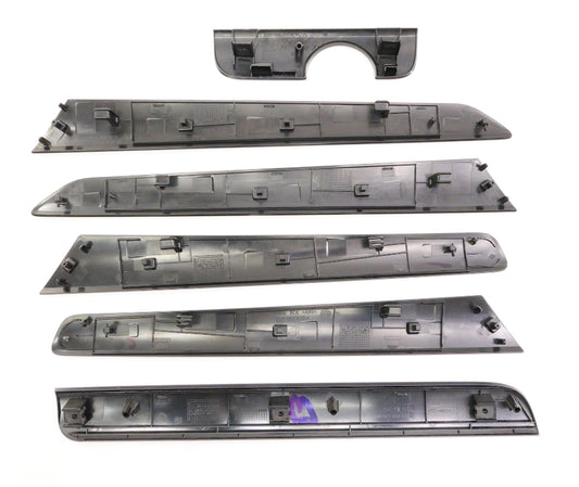 Brushed Look Dash & Door Panel Trim Set 11-18 VW Jetta MK6 Sedan - 5C6 867 439 A