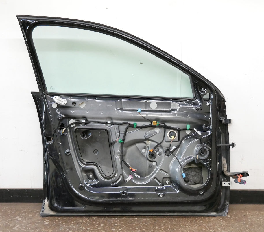 LH Driver Front Door Shell Assembly 11-18 VW Jetta Sedan MK6 LC9X Black Pearl