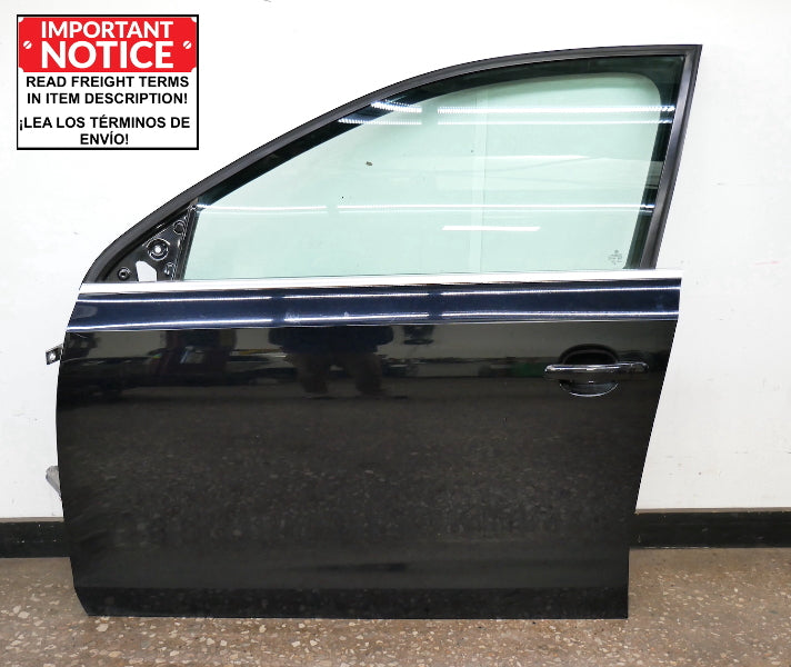 LH Driver Front Door Shell Assembly 11-18 VW Jetta Sedan MK6 LC9X Black Pearl