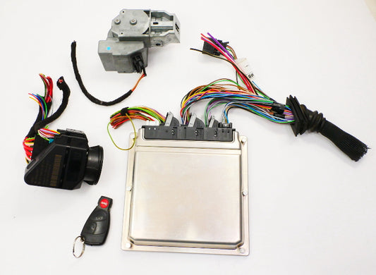 Ignition Key ECU Immobilizer Steering Lock 00-03 Mercedes E320 W210 A0305455832