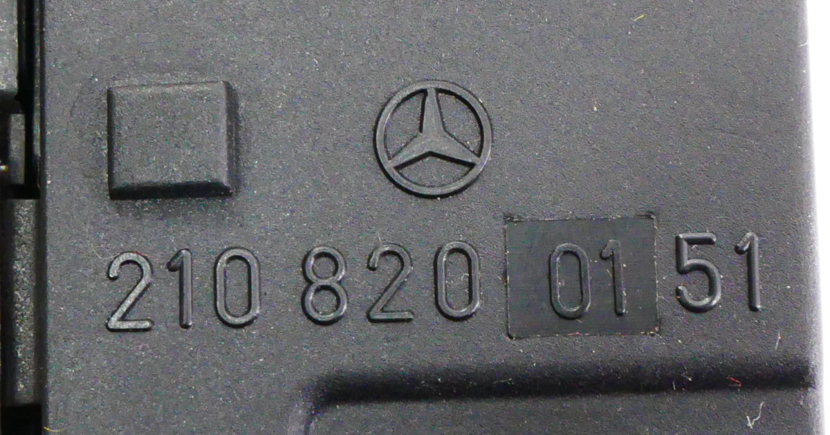 Wood Dash Switch Radio Climate Trim 98-02 Mercedes E320 E430 W210 - 2108200151
