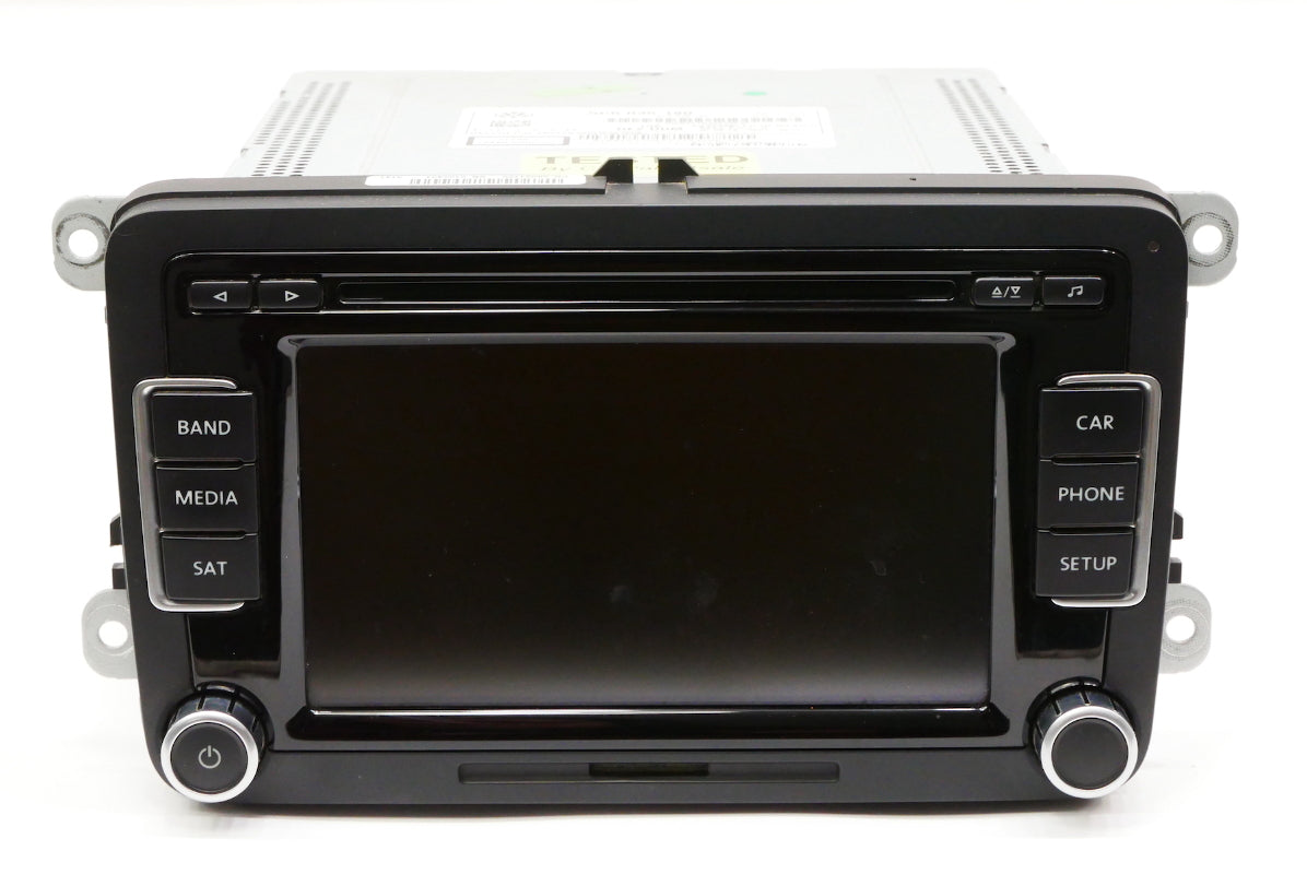 Head Unit Radio CD Sat 13-14 VW Jetta Hybrid Mk6 - Genuine - 5C6 035 180